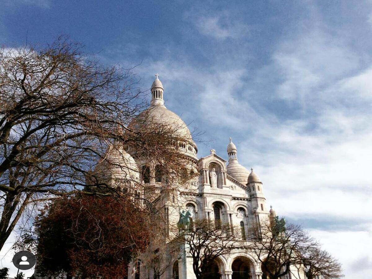 Sacré Cæur Basilica in Montmartre Paris